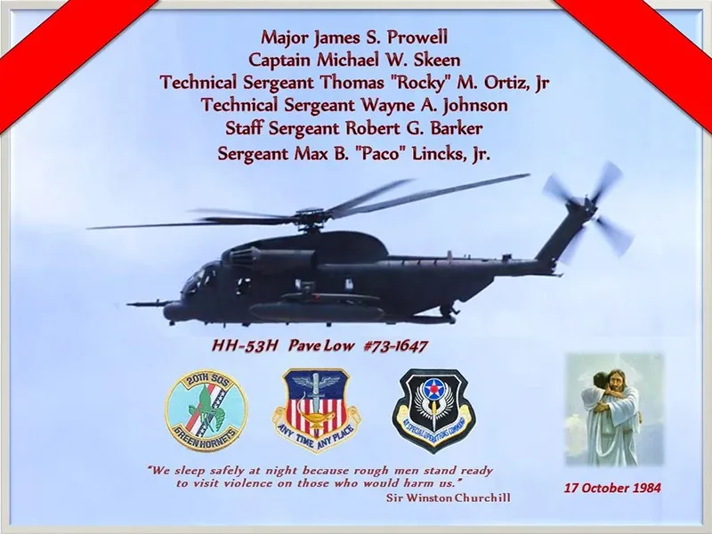 Tribute graphic for James Prowell